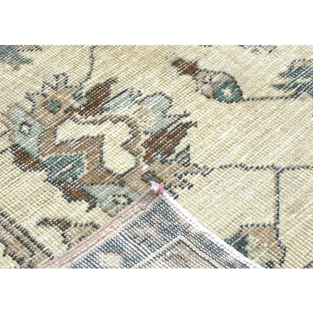 1960s Turkish Oushak Rug For Sale - Image 4 of 7
