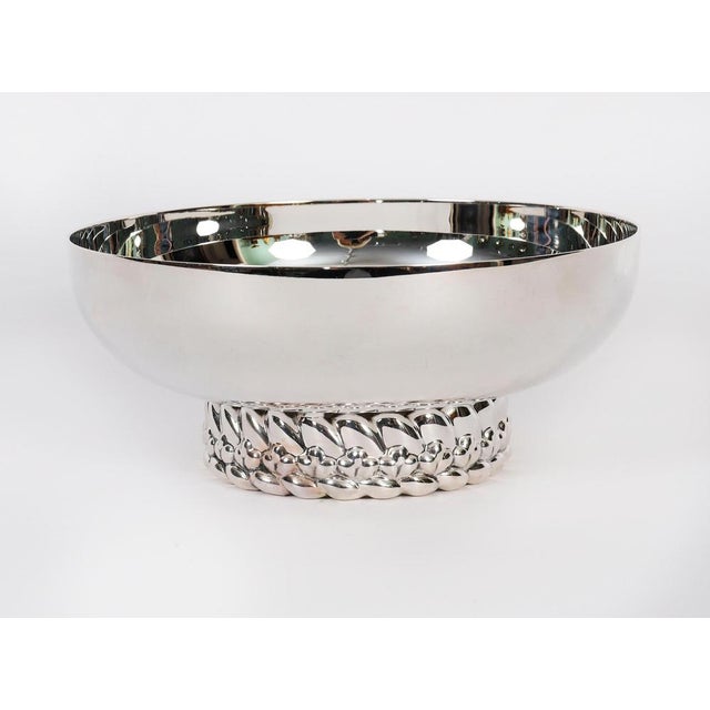 2020s French Silver-Plated Babylone Bowl from Christofle For Sale - Image 5 of 17