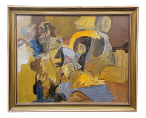 Yves Frangeul, Abstract Composition, 1964, Oil on Canvas