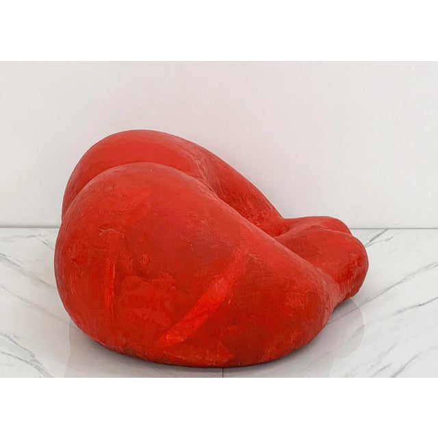 1990s Louis Durot Pouffesses Chair, Signed, 1990 For Sale - Image 5 of 9