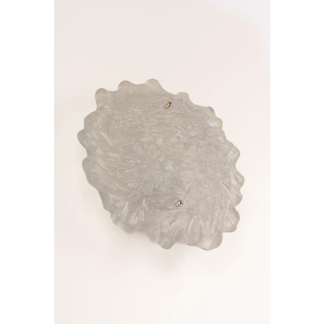 German Sputnik Murano Glass Wall Sconce from Peill & Putzler For Sale - Image 4 of 12