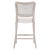 Cela Oak & Cane Upholstered Counter Stool For Sale In Los Angeles - Image 6 of 7