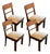 20th Century Art Deco Chairs, 1930s, Set of 4 For Sale