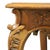 1930s Floral & Scallop Carved Walnut & Burl Cabriole Legged Low Table C1930 For Sale - Image 5 of 11