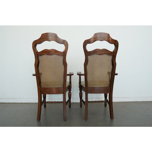 Vintage Singer Furniture Co. Dining Chairs (Set of 5) For Sale In Austin - Image 6 of 18