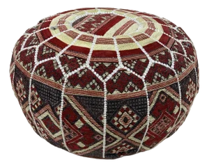 Moroccan Ottoman Floor Pouf Cover