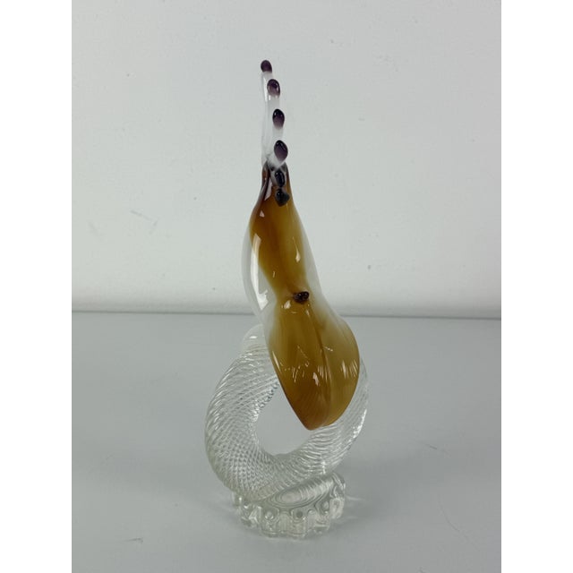 1960s Murano Glass Bird in the style of Barovier & Toso, 1960s For Sale - Image 5 of 9