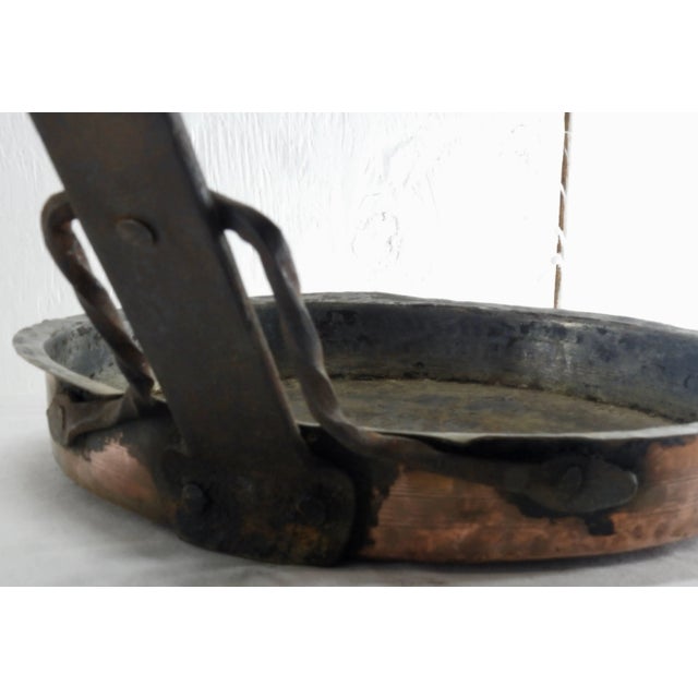 Early 19th Century Antique Copper Jelly Pan From France For Sale - Image 4 of 6