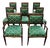Empire Chairs and Armchairs, Set of 8 For Sale