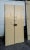 Antique Internal Doors with Painted Hexagonal Tiles, set of 2 For Sale - Image 3 of 4