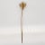Vintage Late Victorian 10 Karat Gold & Seed Pearl Stick Pin For Sale - Image 9 of 9