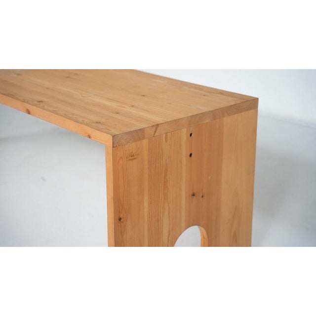 Wood the Mobili Nella Valle Series Dining Table by Mario Ceroli for Poltronova, 1970 For Sale - Image 7 of 12
