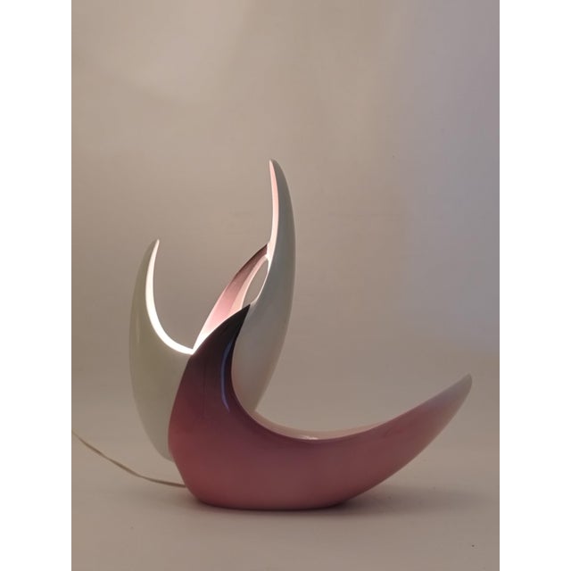 Torino Ceramic Table Lamp by Mario Brunet for Ariele, 1970s For Sale - Image 6 of 9