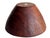 Chestnut Mid 20th Century Large Hand Turned Teak Wood Bowl For Sale - Image 8 of 14