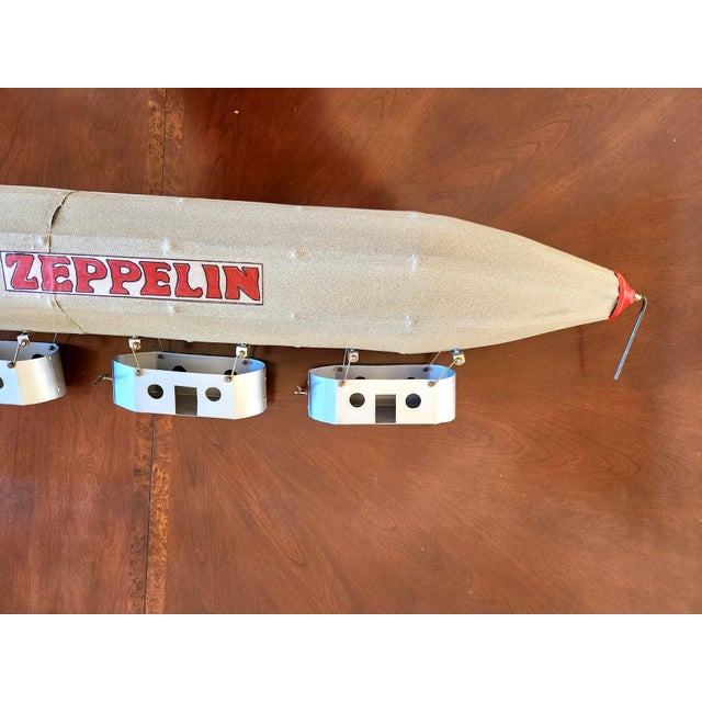 1930s 1930s Vintage Gilbert Erector Zeppelin Airship Blimp Model For Sale - Image 5 of 11
