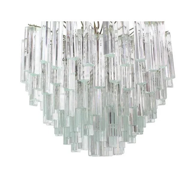 Early 20th Century Mid-Century Modern Round Camer Chandelier For Sale - Image 5 of 9