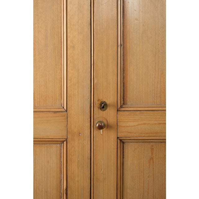 19th Century George III Pine Knockdown Wardrobe For Sale - Image 9 of 14