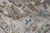 Modern Heriz Geometric Rug in Earthy Browns and Soft Blues 9'0 X 10'6 For Sale - Image 11 of 11