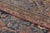 Antique Persian Floral Geometric Rug With Deep Navy Field - Rug & Kilim For Sale In New York - Image 6 of 7
