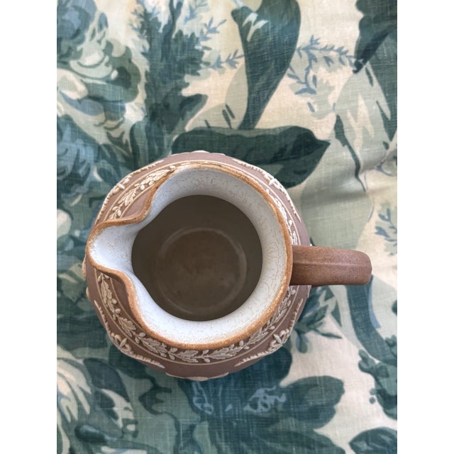Ceramic Antique Adam's Lilac Jasper Dip / Lilac Jasperware Petite Pitcher, Made in England For Sale - Image 7 of 15