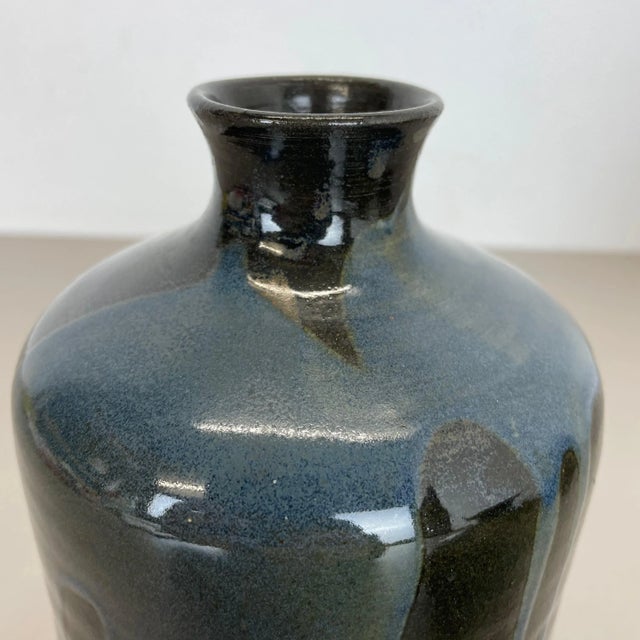 Ceramic Ceramic Studio Pottery Vases by Elmar & Elke Kubicek, Germany, 1970s, Set of 3 For Sale - Image 7 of 18