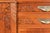 Wood French Art Deco Carved Walnut Marble Top Sideboard or Bar Cabinet, Circa 1930s For Sale - Image 7 of 13