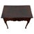Antique English Oak Side Table with Three Drawers For Sale - Image 4 of 12