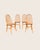Wood Hoop Back Dining Chairs, 1960s, Set of 4 For Sale - Image 7 of 7