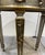 Palladio Vintage Palladio Carved Italian Silver Occasional Drinks Table For Sale - Image 4 of 12