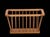 Mid-Century Modern Mid-Century Danish Modern Solid Oak Rectangular Magazine Rack, 1970s For Sale - Image 3 of 18