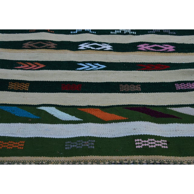 Moroccan Late 20th Century Moroccan Rug- 4'10'' X 3'1'' For Sale - Image 3 of 5