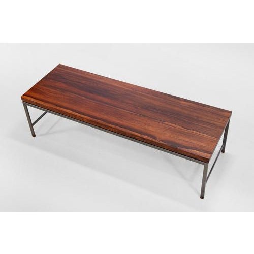 Vintage Dutch Rosewood Coffee Table, 1960s For Sale - Image 4 of 6