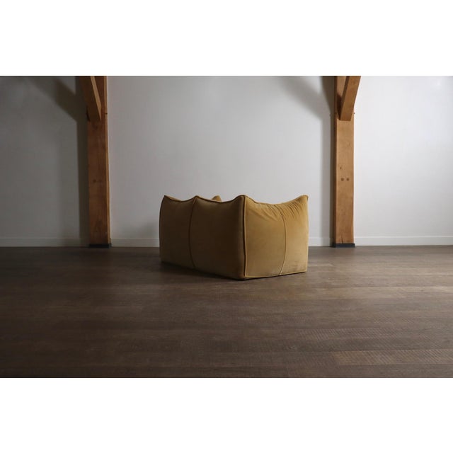 Le Bambole Sofa in Buffalo Leather by Mario Bellini for B&B Italia, 1970s For Sale - Image 9 of 17
