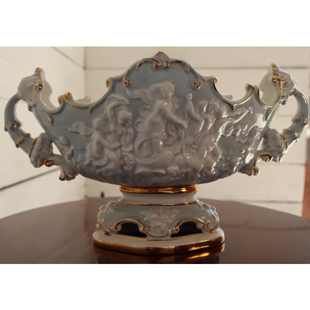 Ceramic Pieces in Capodimonte Ceramic, 1950s, Set of 5 For Sale - Image 11 of 18