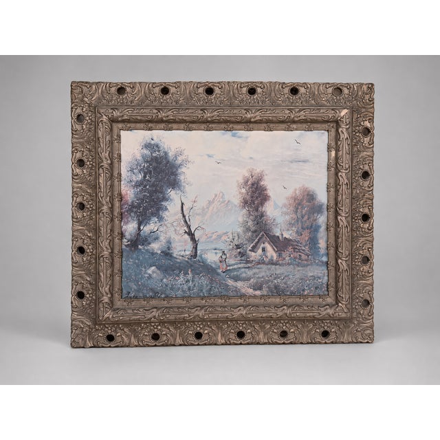 Beautiful painting Believed to be from the late 19th to early 20th century. Overall in good condition. Antique and vintage...