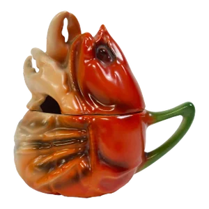 Vintage Royal Bayreuth Ceramic Lobster Creamer Bowl