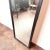 Modernist Black Frame Full Length Floor Mirror For Sale - Image 4 of 6