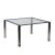 Chrome and Glass Coffee Table, 1960s-1970s For Sale - Image 9 of 9
