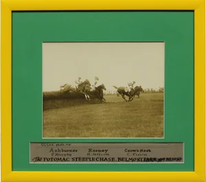 "The Potomac Steeplechase" Black & White Photo