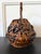 Brown Antique Japanese Smoked Bamboo Basket Ikebana Mingei For Sale - Image 8 of 18