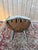 Wood Louis XVI Wingback Armchair in Grey Lacquered Wood and Damask Silk For Sale - Image 7 of 8