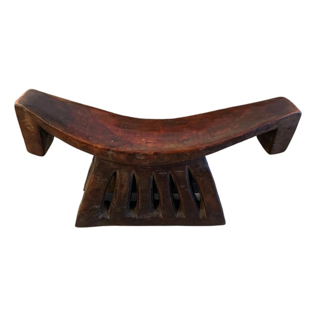 Antique Wooden African Head Rest For Sale