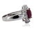 Late 20th Century 1.57 Carat Ruby Ring, Size 5 For Sale - Image 4 of 5