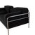 The frame of the couch consists of chrome-plated steel tube. The upholstery was completely renewed and re -moved with a...