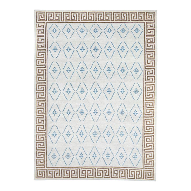 Turkish Oushak Rug 10'4" x 14'3" #20411 For Sale