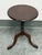 Design Plus Gallery presents a Round Dark Tripod Pedestal Accent Table from The Bombay Company. The circular wood top has...