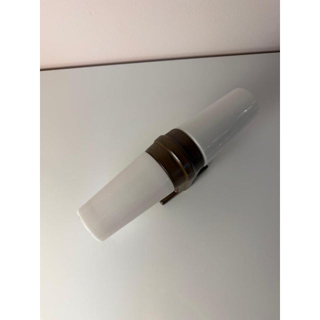 Brown Model 6060 Wall Lamp in Brown by Sigvard Bernadotte for Ifö For Sale - Image 8 of 11