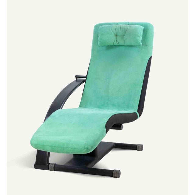 Vintage Flexa Chaise Longue by Adriano Piazzesi for Arketipo, 1980s For Sale - Image 6 of 12