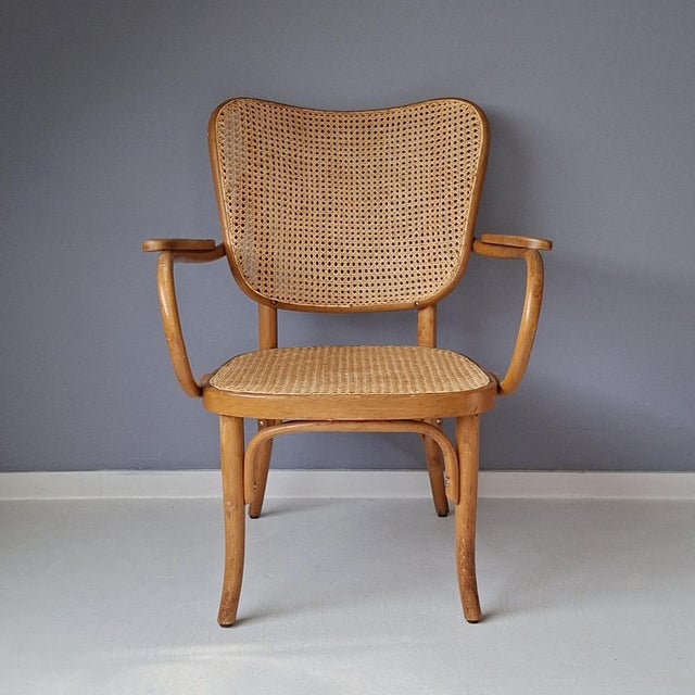No. E 821 F Chair by Eberhard Krauss for Thonet, 1930s For Sale - Image 13 of 13
