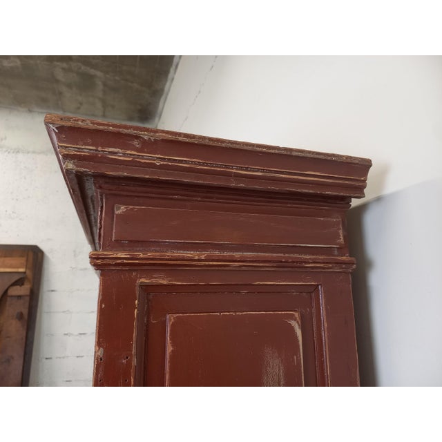 Maroon Fir Workshop Cabinet For Sale - Image 16 of 18